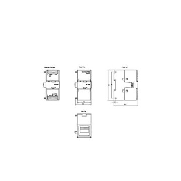 100% オリジナルシメンス 6ES7288-3AQ02-0AA0 S7-200 SMART アナログ出力SM AQ02 2 AO