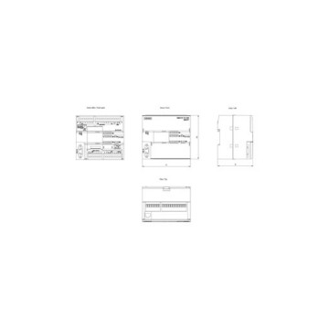 オリジナルシメンス 6ES7288-1ST30-0AA1 S7-200 SMART CPU ST30 STANDARD CPU DC/DC/DC 18DI/12DO