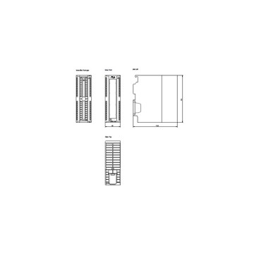SIMATIC S7-300 PLC アナログ出力 SM 332 孤立 8 AO U/I シエメンズ 6ES73325HF000AB0