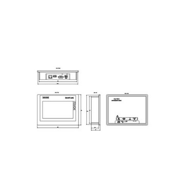 オリジナル 6AV6648-0CC11-3AX0 SIMATIC HMI SMART 700 IE V3 SMART パネル タッチ操作 7インチワイドスクリーン TFTディスプレイ