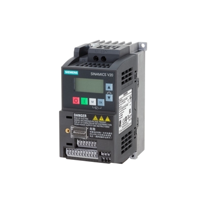 シメンス 6SL3210-5BB17-5UV1 シナミックス V20 200-240V 1AC -10/ 10% 高出力の場合は 47-63Hz