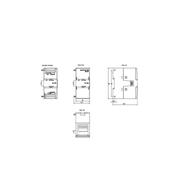 100% オリジナル SIMATIC S7-200 SMART デジタル出力 SM DT08 8 DO 24 V DC トランジスタ 0.75A