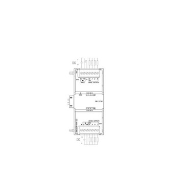 100% オリジナル SIMATIC S7-200 SMART デジタル出力 SM DT08 8 DO 24 V DC トランジスタ 0.75A