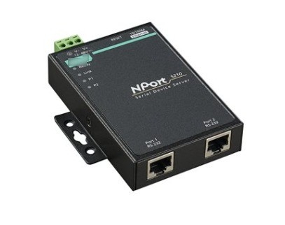 MOXA NPORT 5232 2 ポート RS-232/422/485 シリアル ポート デバイス ネットワーク サーバー バイペール 決済