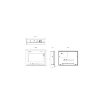 100% オリジナル SIMATICタッチ シメンス HMI KTP700 基本版 DP 薄パネル 6AV21232GA030AX0