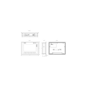 100% オリジナル シメンス 6AV2123-2GB03-0AX0 7インチ 人間機械インターフェース タッチスクリーン