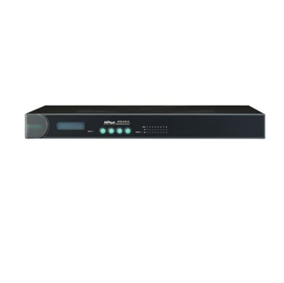 NPORT 5630-16 100 から 240 VAC または 88 から 300 VDC MOXA DHL TNT UPS FEDEX EMS のシリアルサーバー