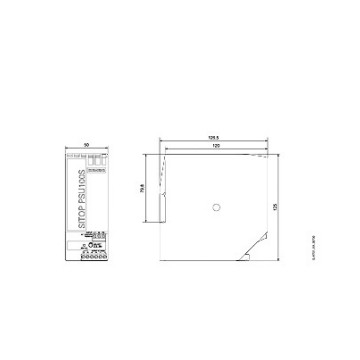 SITOP PSU100S 24V/5A 出力 120/230V AC 入力 6EP1333-2BA20 工業用製品