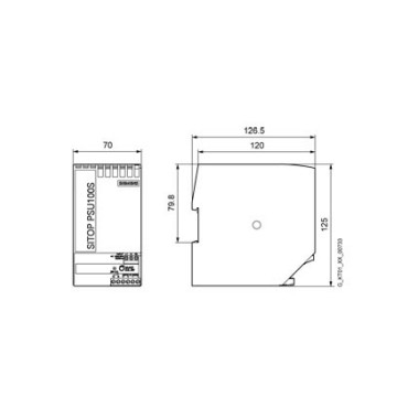 輸出電源 その他 6EP1334-2BA20 SITOP PSU100S 24 V/10 A 安定電源入力 120/230 V AC