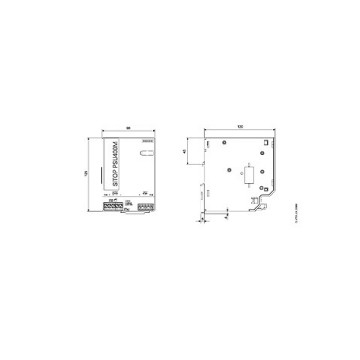 強力なSITOP PSU400M 20A DC/DC変換器 DC 600V入力 DC 24V/20A DC出力 6EP1536-3AA00