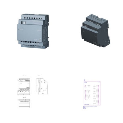LOGO 6ED1052-2HB08-0BA1 24RCEO SV/E/A 24V DC/24V AC 6ED10522HB080BA1 シメンス オリジナル