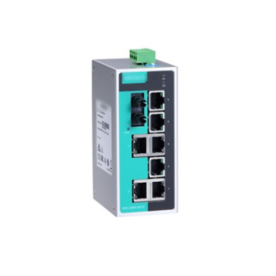 EDS-208A-SS-SC 産業自動化用の8ポート管理されていない産業イーサネットスイッチ