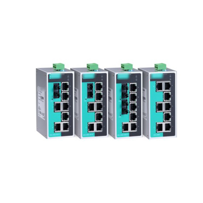 EDS-208A-SS-SC 産業自動化用の8ポート管理されていない産業イーサネットスイッチ
