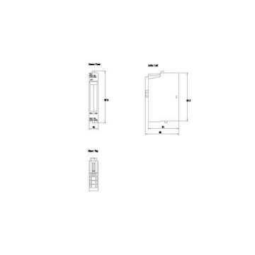ET 200S 24-48V DC 24-230V AC PM-E パワーモジュール 診断装置とフューズ 6ES7138-4CB11-0AB0