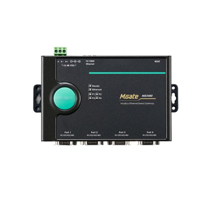 MGATE MB3180 1 2 ポートと 4 ポートのイーサネット モッドバスゲートウェイ