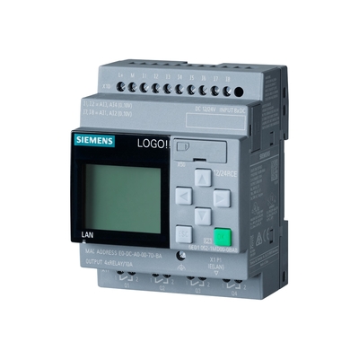 100% オリジナルシメンス LOGO PLC 統合ディスプレイパネル リレーモジュール 6ED10521MD080BA1