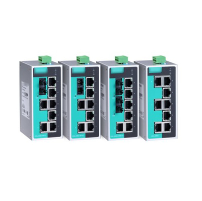 EDS-208A-MM-SC 産業自動化のための 8ポート管理されていない産業イーサネットスイッチ