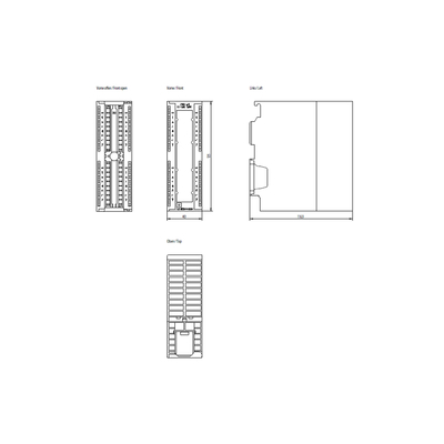 シメンス PLC S7-300 拡張モジュール DI 32xDC 24V 自動化産業用