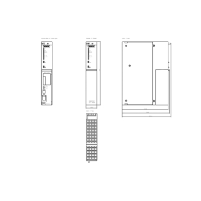 シメンス PLC S7-400 モジュール PS 405 10A FOB 輸送用 自動化産業用