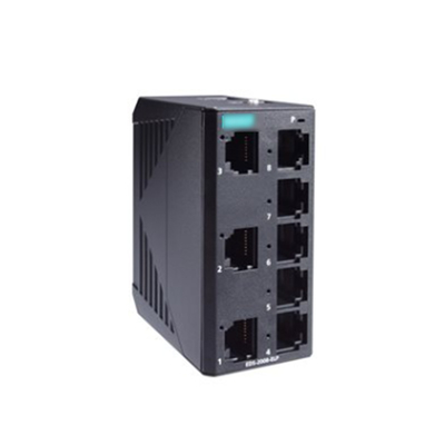MOXA EDS-2008-ELP IP40 保護付きの 8 ポートの管理されていないイーサネットスイッチ