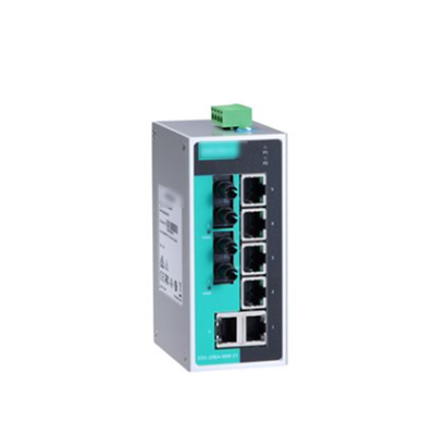 MOXA EDS-208A IP30 アルミホイジングの8ポート管理されていない産業イーサネットスイッチ