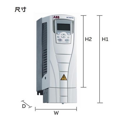 ABB ACS510-01-03A3-4 インバーター 三相 380V-480V 入力 サイズ 465*365*225