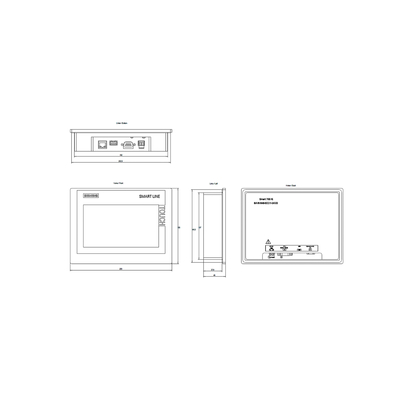 産業自動化 シエメンス HMI 7インチ シマティック SMART 700 IE V3 ディスプレイ 6AV66480CC113AX0