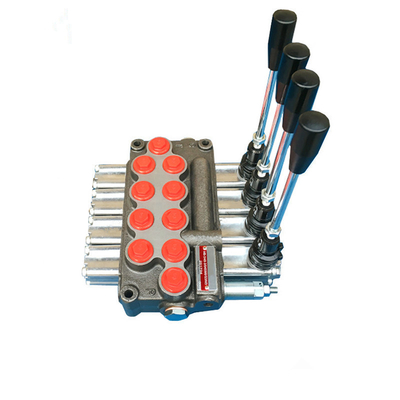 液圧 モノブロック方向制御バルブ 5 スロール 45L/MIN 定量流量