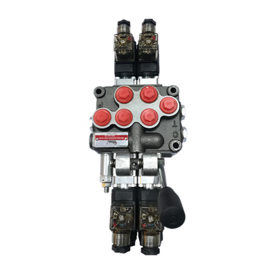 液圧 モノブロック方向制御バルブ 5 スロール 45L/MIN 定量流量