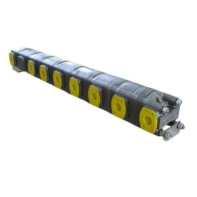 液体流量分割バルブ カサッパ PLD20/4/CS-GE/16-GD/16cc/rev 3000rpm 480*120*130mm