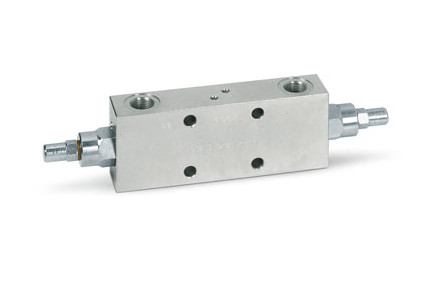 VBCD 3/8&quot; DE/FL オーバーセンターバルブ 最大圧 350bar の対比バルブ