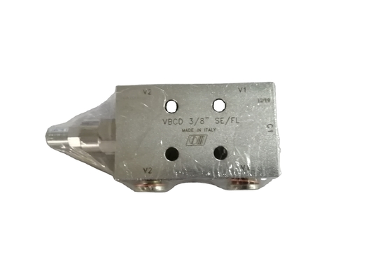 VBCD 3/8&quot; DE/FL オーバーセンターバルブ 最大圧 350bar の対比バルブ