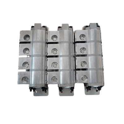 流量分割器 PLD20/4/CS-GE/14-GD/*4 480*120*130mm サイズと同期ギアモーター