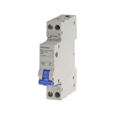 シメンス用 コンパクト残留電流保護断路器 1P N型 AC 30 mA 5SV9313-1CN25