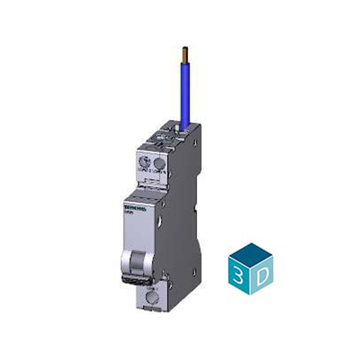 シメンス用 コンパクト残留電流保護断路器 1P N型 AC 30 mA 5SV9313-1CN25
