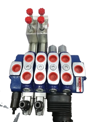 45L/MIN 流量電気制御 5 スポール方向弁 水圧圧
