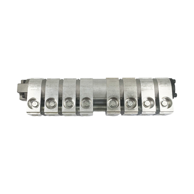 圧力の8つの3つの方向ボールバルブとマニフォールドブロックを持つ8方向水力流量分流器