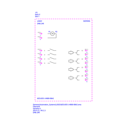 LOGO DM8 24R for LOGO 8 PLC拡張モジュール 6ED1055-1HB00-0BA2 100% オリジナル シメンス FOB
