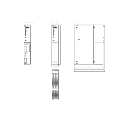 PLC プログラム可能なコントローラ SIMATIC S7-400 PS 405 10A 6ES7405-0KA02-0AA0 シメンス向け
