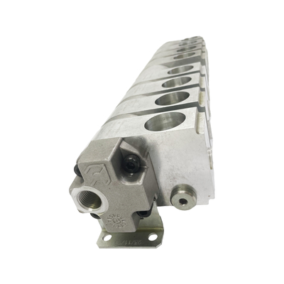 8シリンダー PLD10.2-GC/**VPE 水力流量分割器 520*180*150mm 寸法