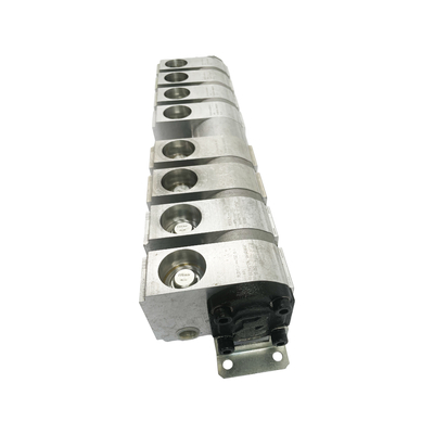 8シリンダー PLD10.2-GC/**VPE 水力流量分割器 520*180*150mm 寸法