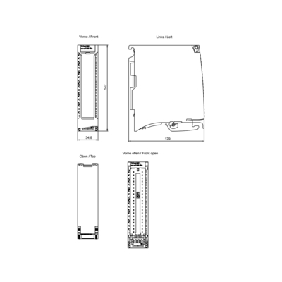 シメンス SIMATIC S7-1500 TM カウント 2x24V カウンターモジュール 6ES7550-1AA01-0AB0 100% テスト