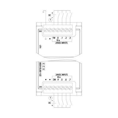 ブランドSIMATIC S7-1200 SM 1221 シメンス自動化産業用PLC拡張モジュール