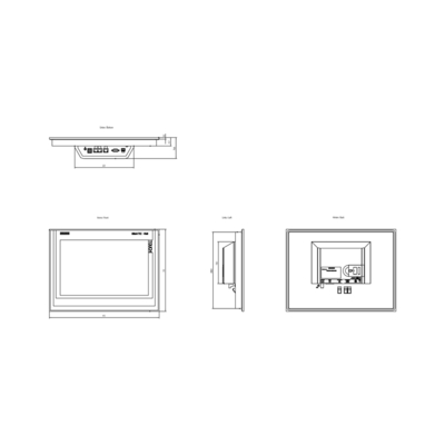 SIMATIC HMI TP1500 スマートパネルタッチ 15&quot;ワイドスクリーン TFTディスプレイ 6AV2124-0QC02-0AX1 シメンス