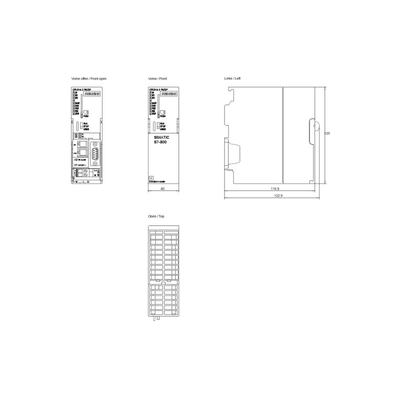優れた 6ES7315-2EH14-0AB0 SIMATIC S7-300 CPU 315-2PN/DP 384KB ワーキングメモリ