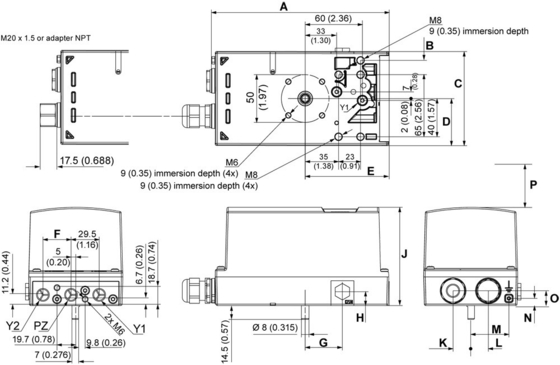 ドイツ バルブポジショナー 6DR5010-0EN00-0AA0 最適な性能のための簡単な調整
