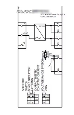 メモリ その他 SITOP PSU200M 電源 単相・二相 DC 24V/5A 6EP1333-3BA10