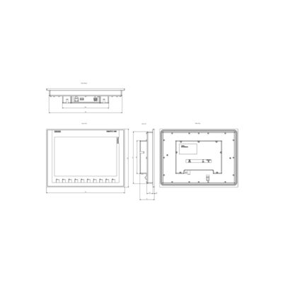 SIMATIC HMI KTP1200 基本 パネル キー/タッチ操作 12インチ TFT ディスプレイ 100% オリジナル