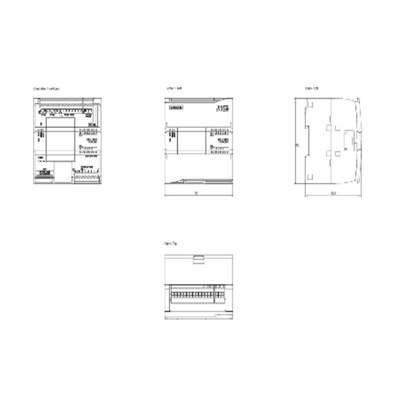 SIMATIC S7-1200 CPU 1212C コンパクト CPU DC/DC/DC 6ES7212-1AE40-0XB0 オリジナルパッケージ