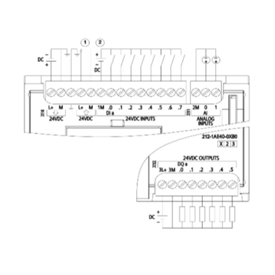 SIMATIC S7-1200 CPU 1212C コンパクト CPU DC/DC/DC 6ES7212-1AE40-0XB0 オリジナルパッケージ